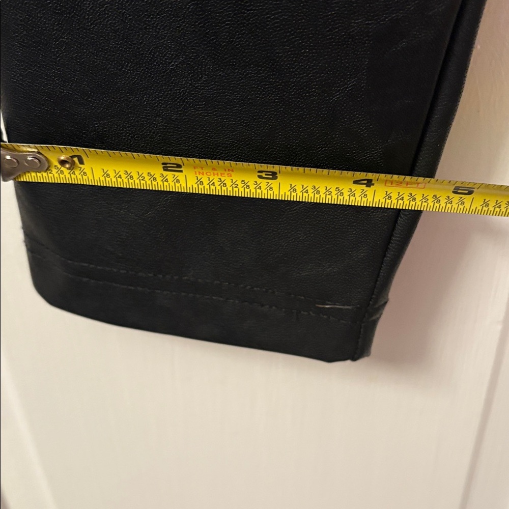Boston Proper Black‎ Leatherette Pants XS - Picture 10 of 14